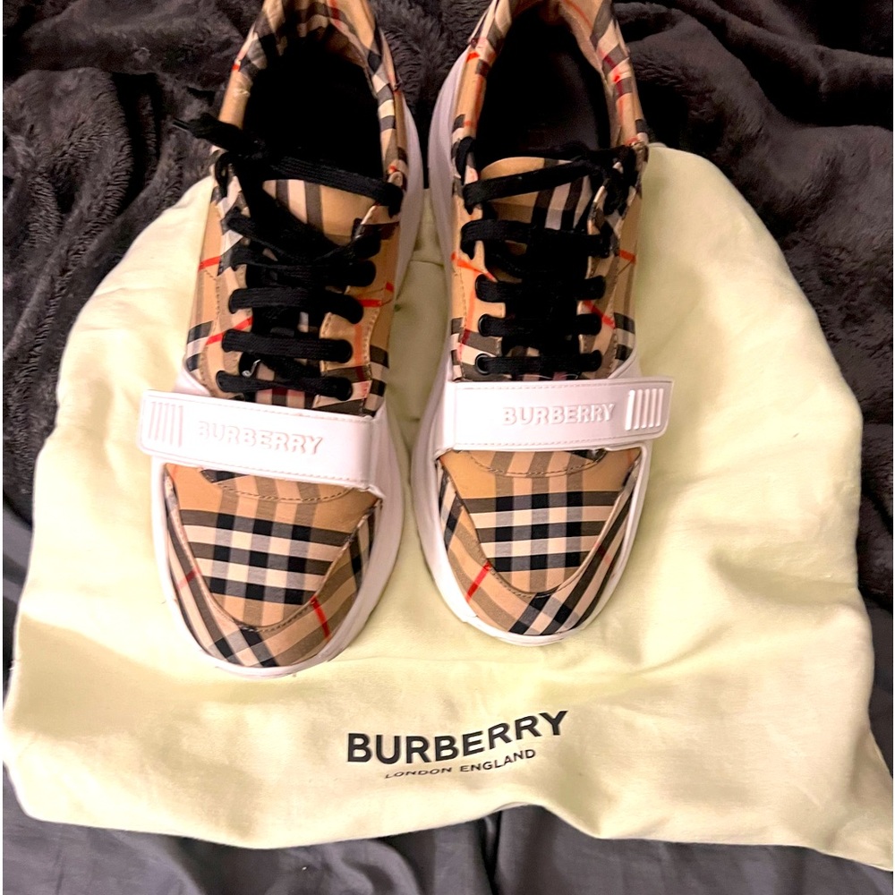 Pair of my Luxury Burberry Shoes.